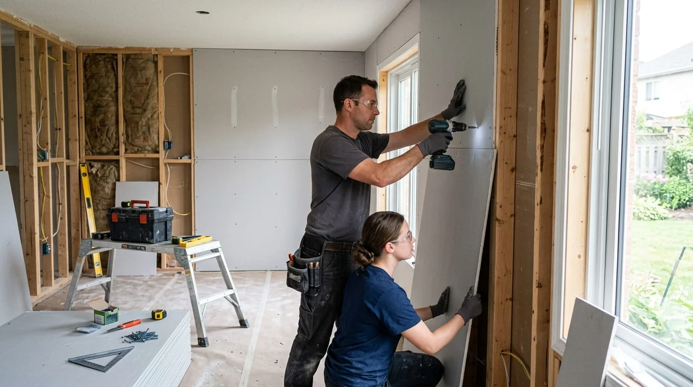 Sagging ceiling repair — diagnosing water damage and fastener failure in Palm Bay homes