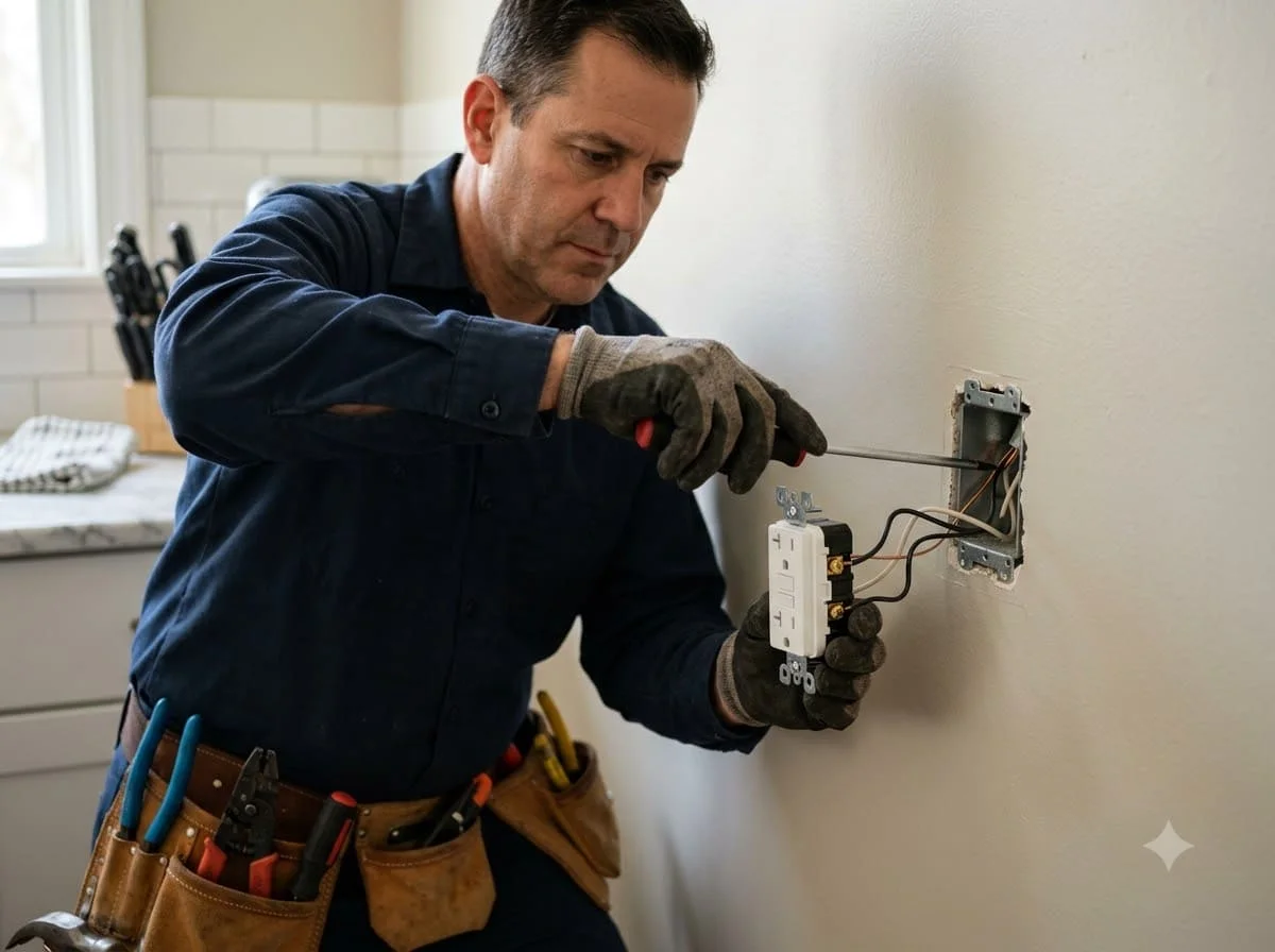 GFCI Outlet Installation in Melbourne, FL